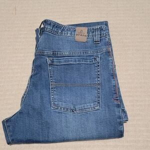 Prana Men's Denim Jeans in Classic Blue